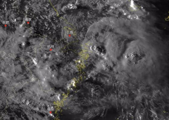 台风普拉桑今日登陆浙江沿海